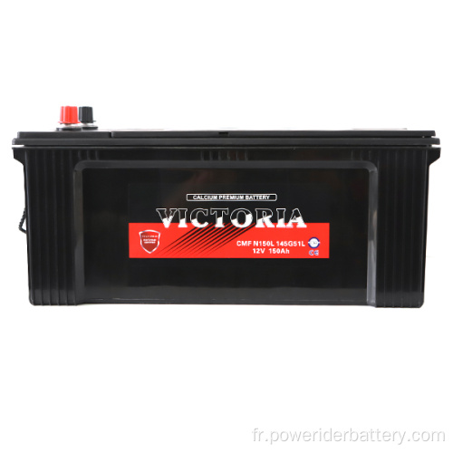 12V 150AH DIN150 MF Batterie de démarrage automatique au plomb-acide DIN150